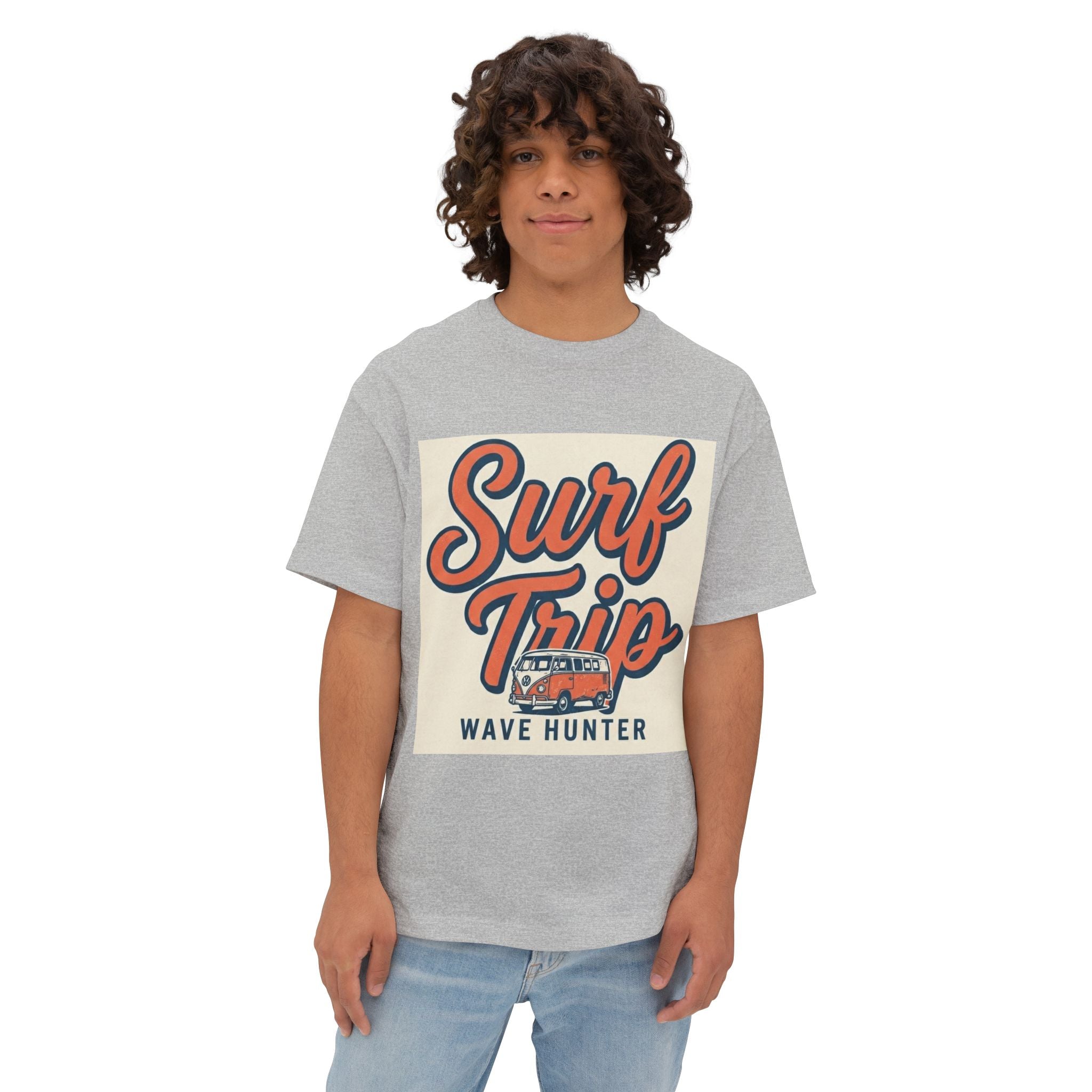 Surf Trip | Retro Van Boxy Tee