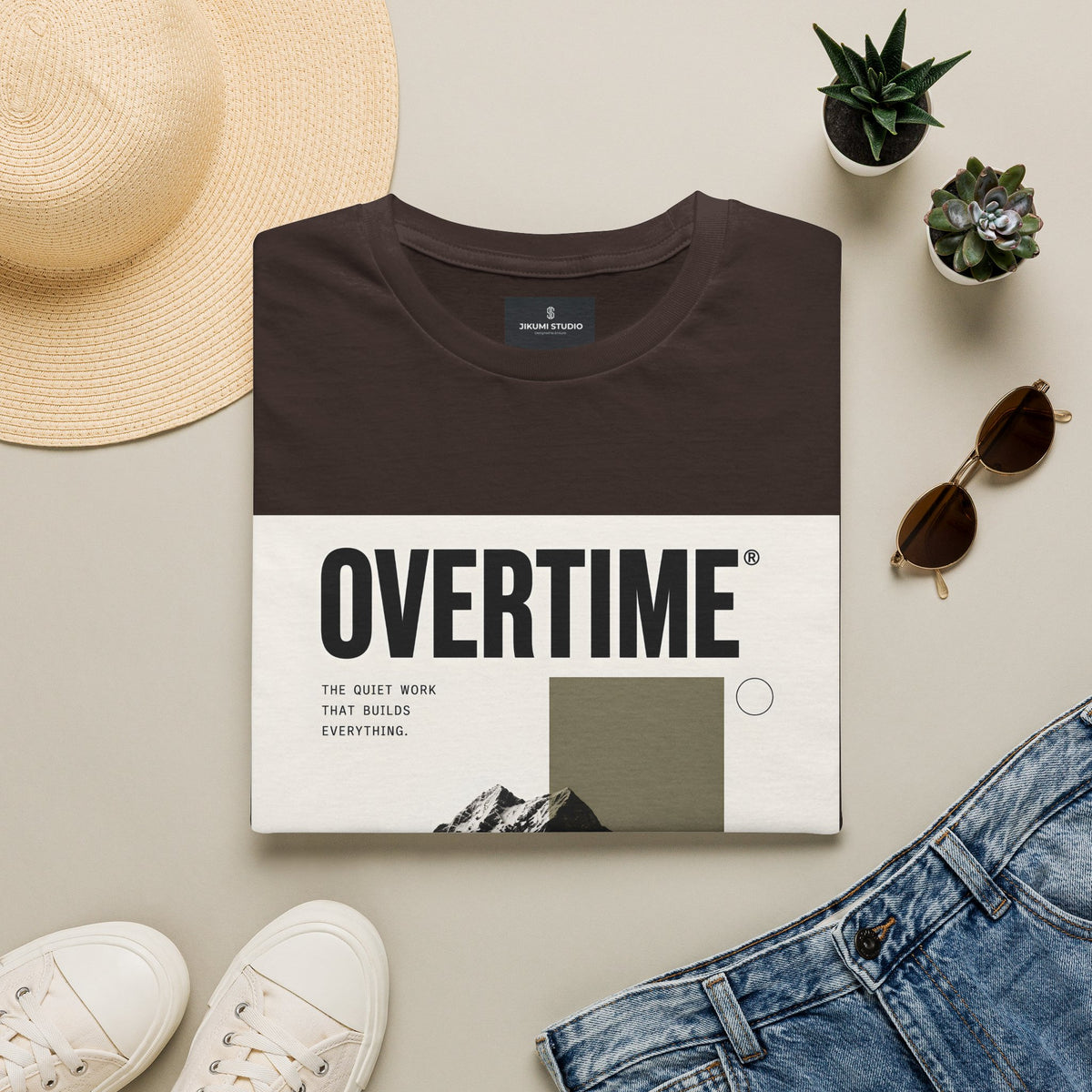 Overtime | Mountain Graphic Tee