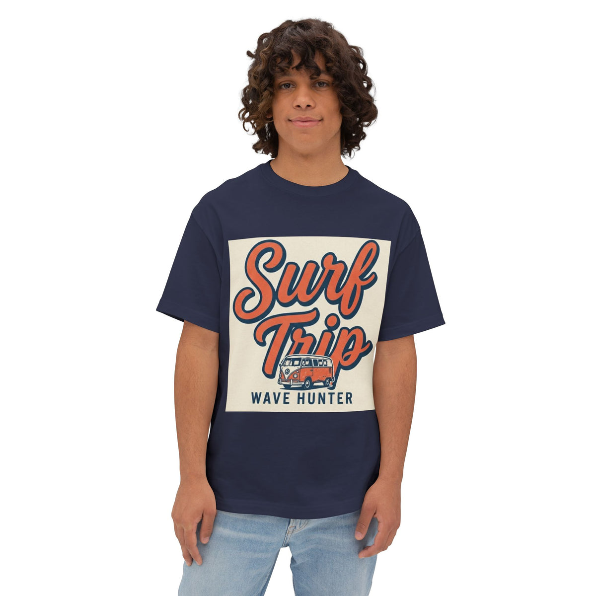 Surf Trip | Retro Van Boxy Tee