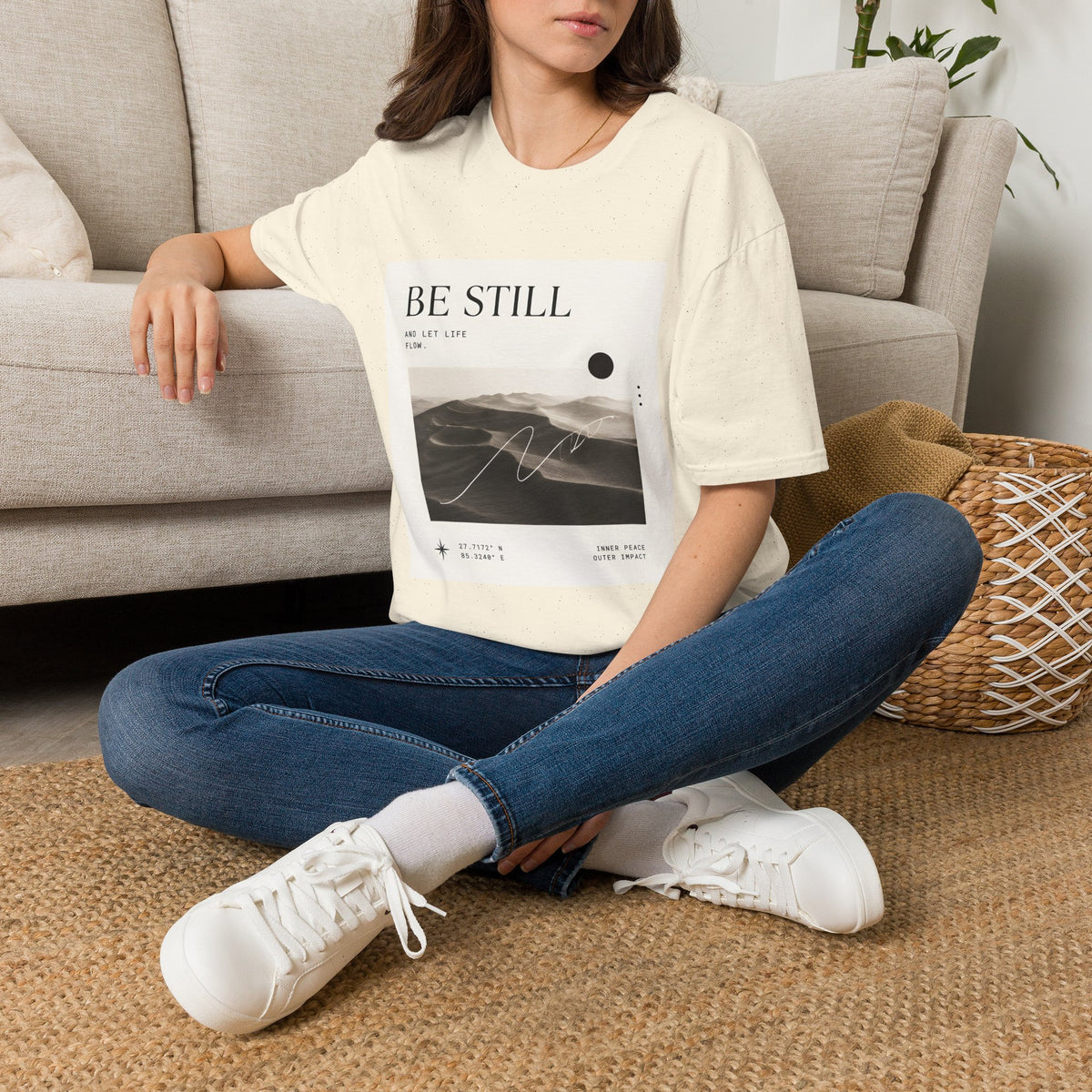 Be Still | Scenic Graphic Tee