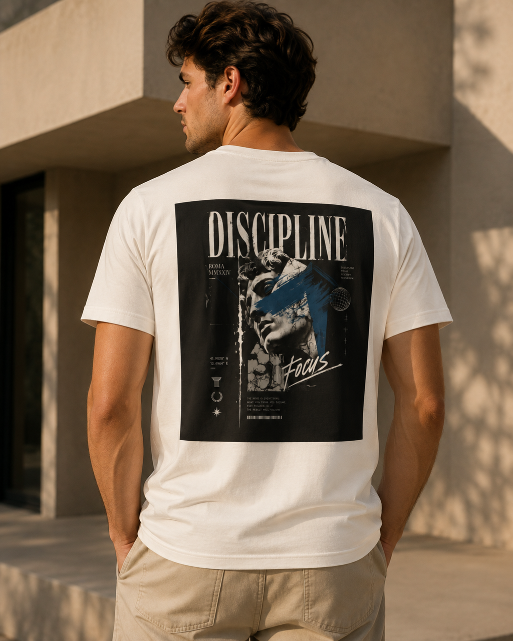Discipline | Garment-Dyed Graphic Tee
