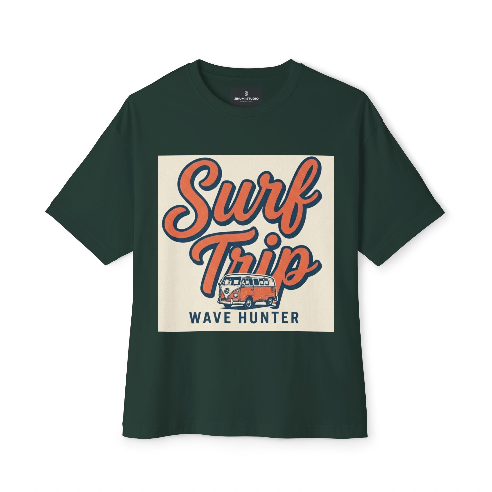 Surf Trip | Retro Van Boxy Tee