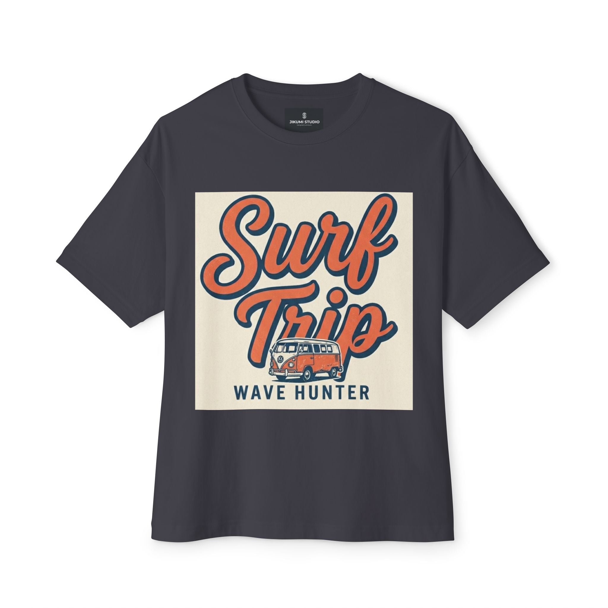 Surf Trip | Retro Van Boxy Tee