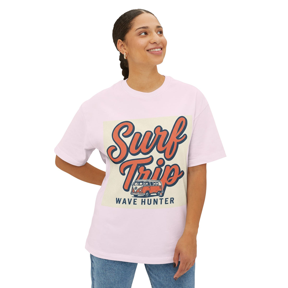 Surf Trip | Retro Van Boxy Tee